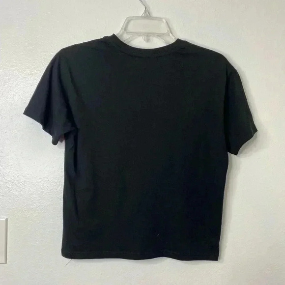 Asos Black Mesh Dot Shirt - Picture 4 of 4